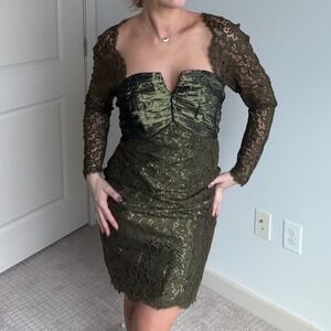 Green Vintage Lace Dress for Sale up to 90% Off: Poshmark
